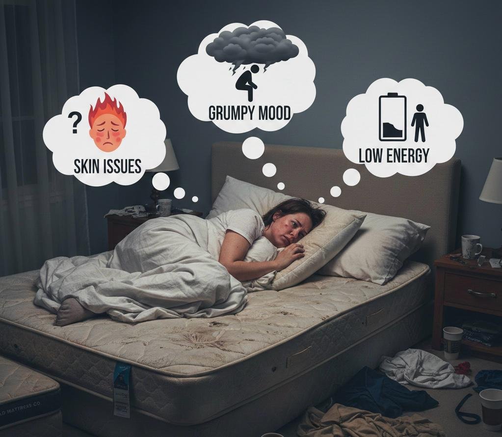 Why Your Mattress Might Be Ruining Your Skin, Mood, and Daily Energy